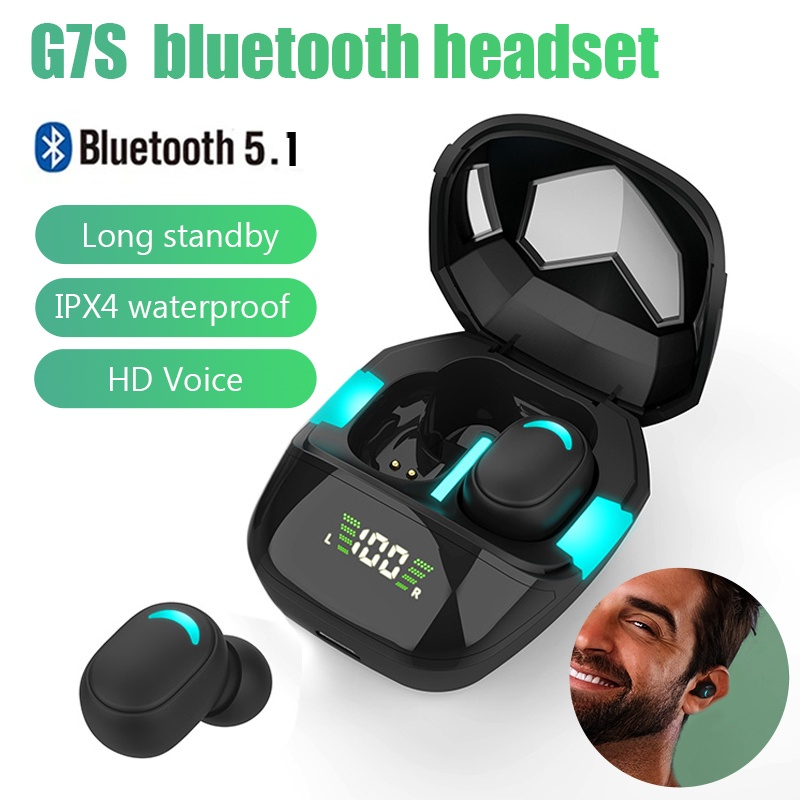 Fone De Ouvido Bluetooth Tws F9 A Prova Dágua Microfone