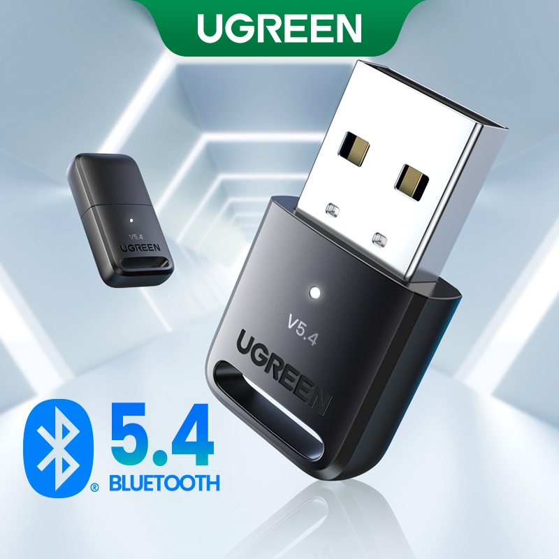 Adaptador Sem Fio UGREEN USB Bluetooth 5.4 Receptor De Transmissor Dongle Para PC Windows 11 10 8.1 7 Fone De Ouvido Estéreo