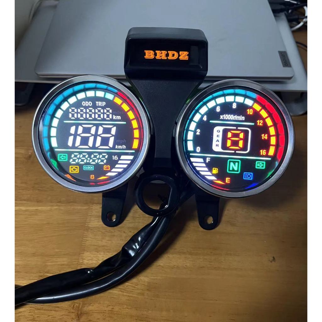 Suzuki Intruder 125 Intruder 125 2002 A 2011 GN125 Digital Velocidade LED Para GN 125 Conjunto Medidores Digitai