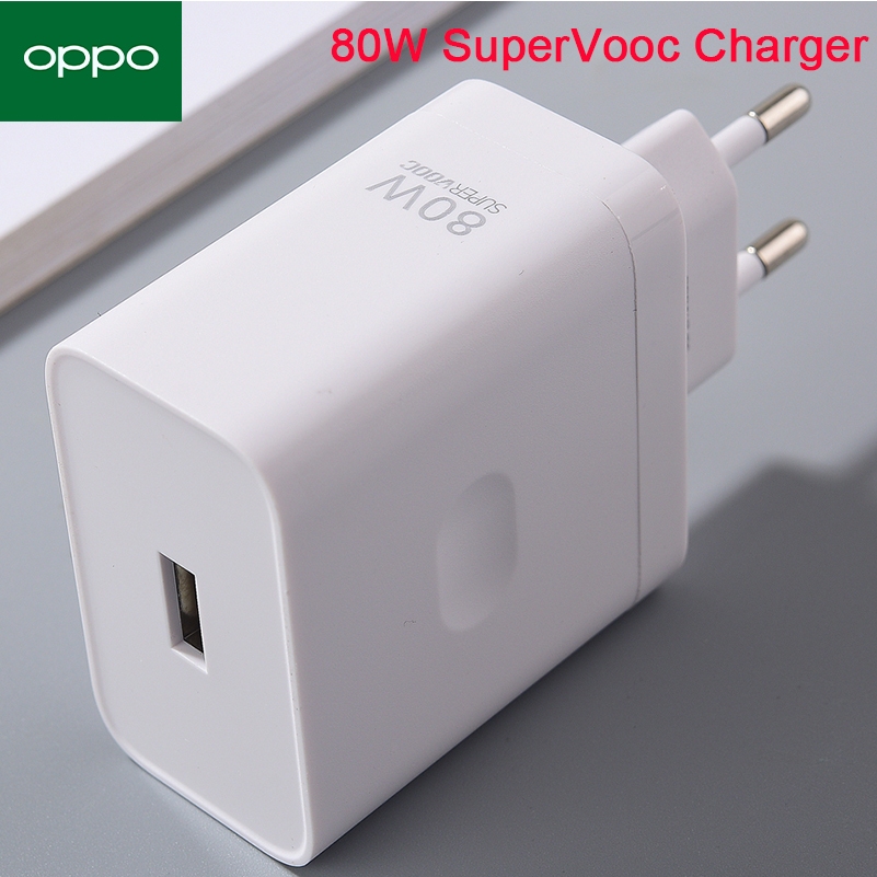 OPPO 80W Carregador Super VOOC Para Encontrar N2 X5 X3 X2 A1 Pro/Dart Carga Rápida Ue/Eua Adaptador ACE Reno8 T 9 7 6 5 Oneplus