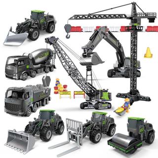 1 : 55 Balança Kids Alloy Model Toy Engineering Crane Construction Truck Vehicle Car Toys for Children Boys Aniversário