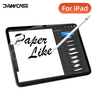 Filme De Papel Como Protetor De Tela Para iPad 2022 Air 4 5 10,9 2021 Pro 11 12,9 Mini 1 2 3 4 5 6 Pintura PET Fosca Escrever 2017 2018 9,7 10,5 2021 10,2 7th 8th 9a Geração