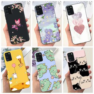 Para Samsung Galaxy A02S M02S Capa SM-A025F M025F Traseira De Silicone À Prova De Choque TPU A02S A 02S F02S