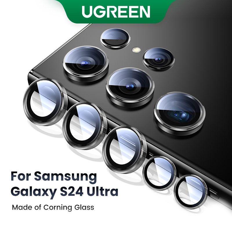 Protetor De Lente De Câmera UGREEN Para Samsung Galaxy S24 Ultra Corning Glass Fingerprint Resistant Anti-Reflection - Mobile & Gadgets