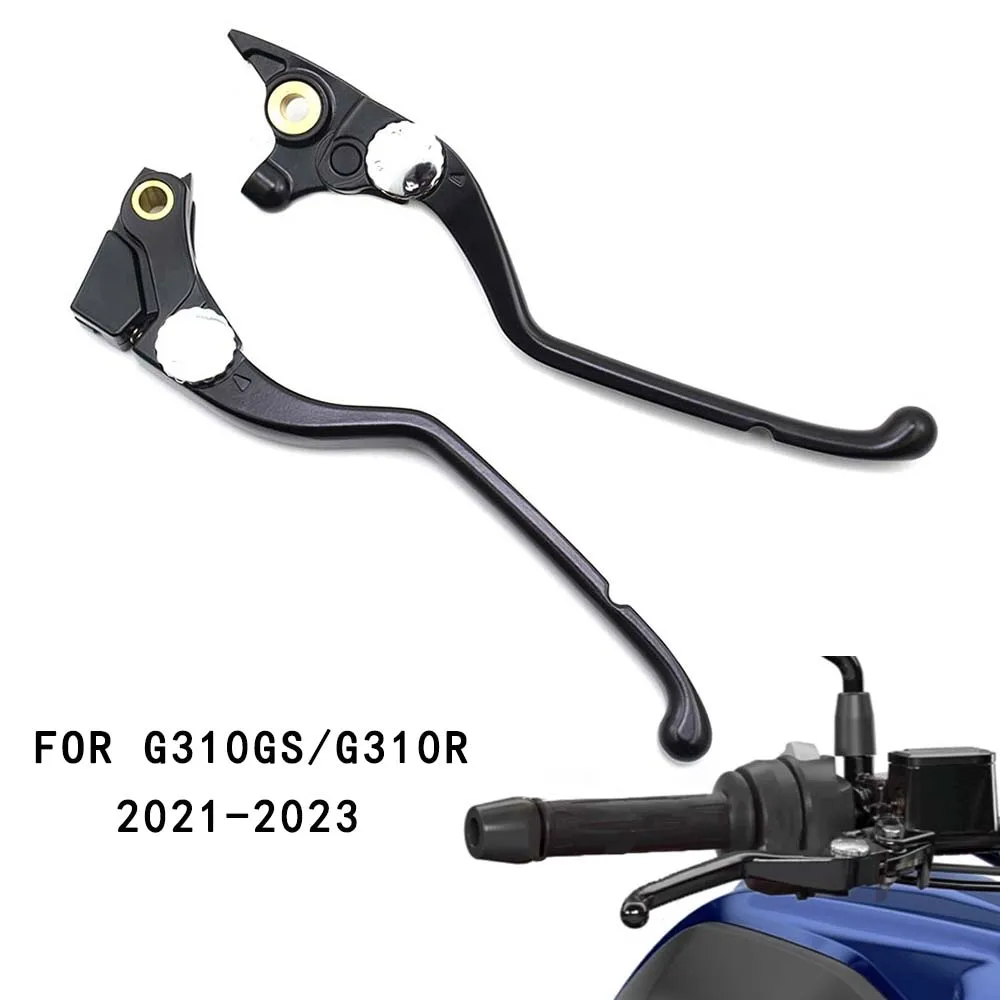 Acessório Moto BMW G310GS G310R 2021-2023 Alavanca Freio Embreagem Preta Cabo Alumínio