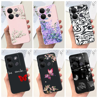 Infinix Smart 7 HD 2023 Moda Impressão De Capa De Geléia Para Telefone Smart7 7HD X6516 Silicone Macia TPU