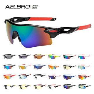 AIELBRO | Óculos de Sol Desportivo UV400 Masculino Óculos De Sol Para Ciclismo Masculino/Mulheres Esporte De Corrida