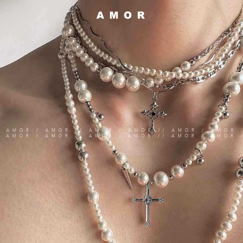 Colar Longo De Pérolas De Luxo Leve De Outono Com Métodos De Uso Múltiplo , Novo Em 2023