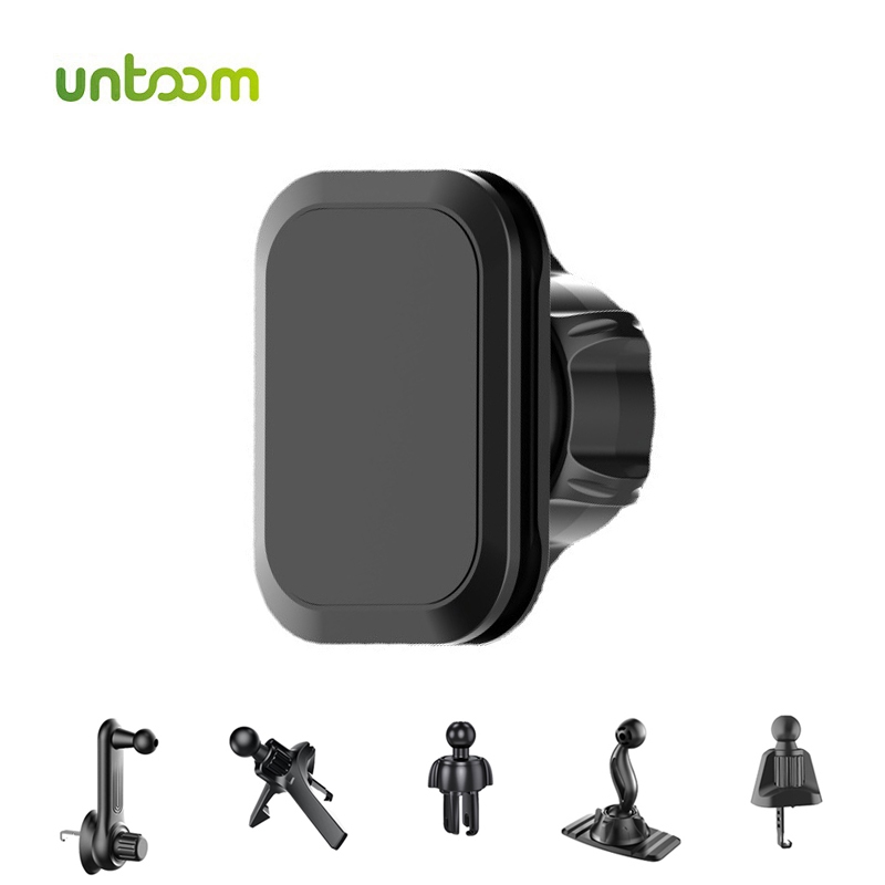 Untoom Universal Magnetic Car Mobile Phone Holder Acessórios Para Telefones Celulares Carros Com Ímã Forte Suporte Base De Cabeça De Bola De 17mm