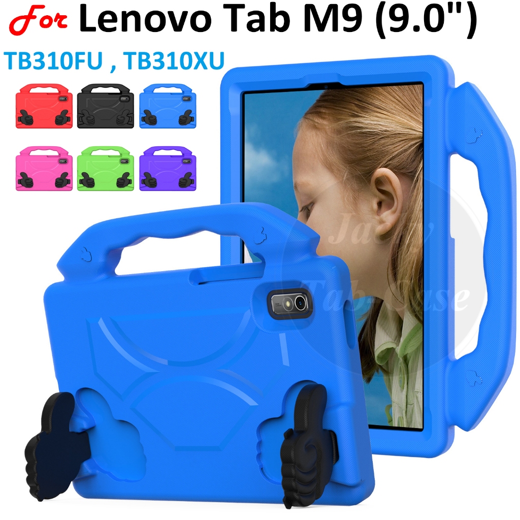 Para Lenovo Tab M9 2023 9.0 Polegadas TB310FU TB310XU TB310XC Capa Leve À Prova De Choque EVA Crianças,Estojo Com Suport