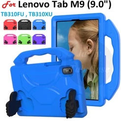 Para Lenovo Tab M9 2023 9.0 Polegadas TB310FU TB310XU TB310XC Capa Leve À Prova De Choque EVA Crianças,Estojo Com Suport