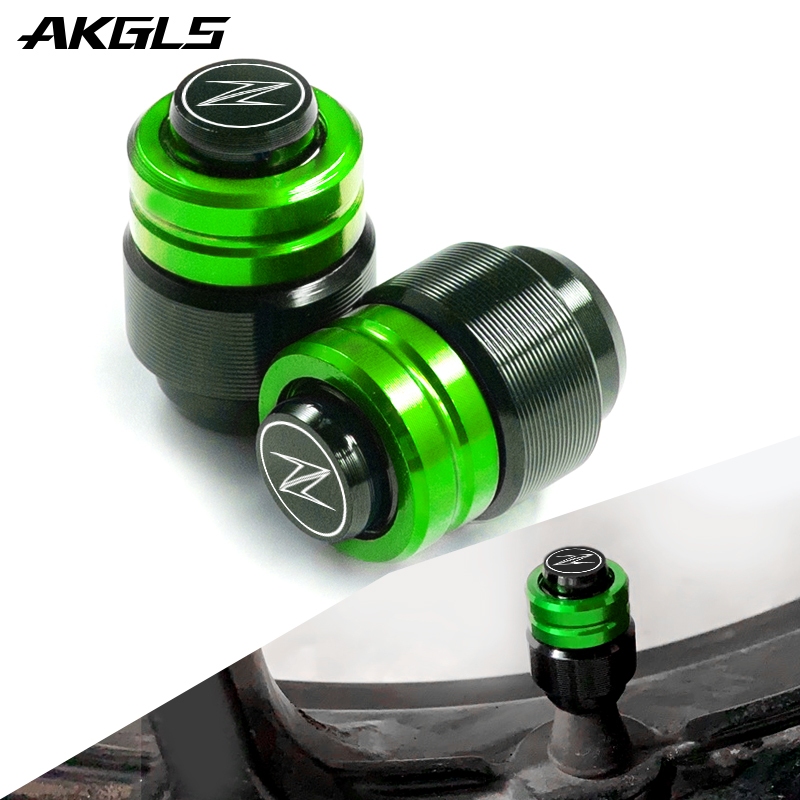 Para Kawasaki z900 z400 z300 z650 z750 z800 z900rs z1000/R H2 Acessórios De Tampa Da Haste Válvula De Ar Do Pneu