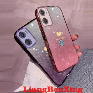 Capinha Caixa De silicone À Prova De Choque Motorola E22 MOTO E22 Capa De Novo design Brilhante Para Os Amantes Das Meninas Transparente SFAX01