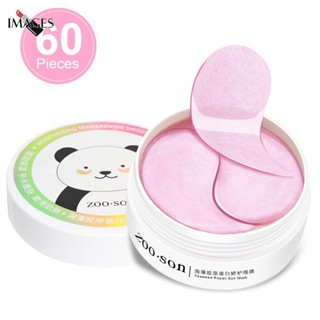 60 Arte Colágeno Flocos De Olhos Sombras Remover Bolsas Para Os Máscara Hidratante Anti-Ru...