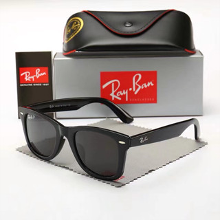 Polarização 2140rb Fashion Square Half Frame Óculos Estilo INS Gradiente Ocean Sheet De Sol Com Estrutura Grande Para Hikers