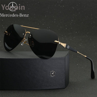 Mercedes-Benz Moda Óculos de sol masculinos Retro Femininos Proteção Polarizada Ultravioleta Feminina