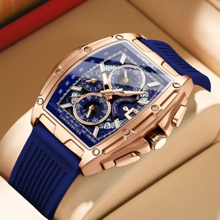 CRRJU Novos Relógios Masculinos Marca Original Cronógrafo Multifuncional Genuíno Código Ponteiro Luminoso Correia De Silicone À Prova D'água Fashion Casual Business Sports Quartz Waterproof 2317 X em Oferta na Shopee