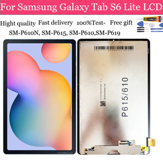 Para Samsung Galaxy Tab S6 Lite 10.4/P610/P615/P613/p619 Display LCD Digitalizador De Tela Sensível Ao Toque Peças De Reposição Do