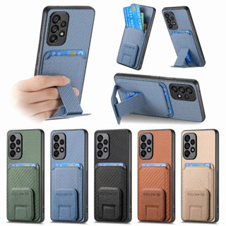 Samsung Galaxy S24 Ultra/S23 FE/S 23 Plus Estojo À Prova De Choque Com Suporte De Deformação E Slot Para Cartão De Crédito Carteira