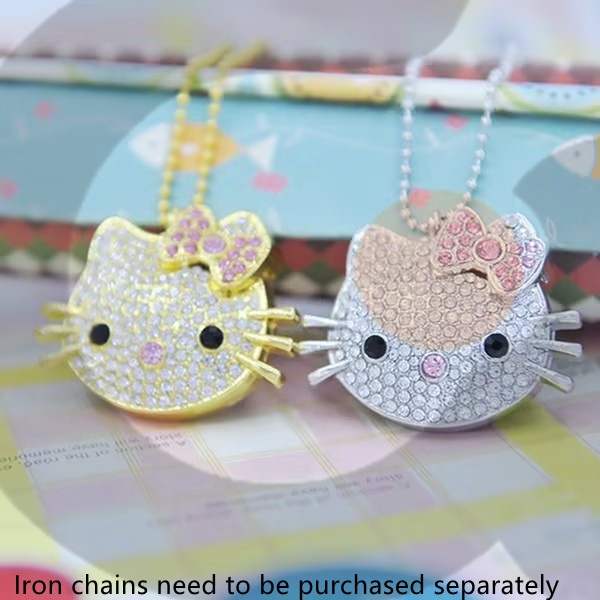 Desenho De Metal Kitty Gato Cabeça De USB 2.0 Alta Velocidade Pen Drive 1GB 2GB 4GB 8GB 16GB 32GB 64GB 128GB 2TB Stick