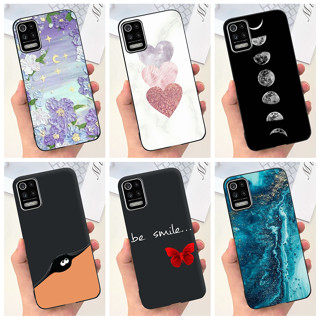 Para LG K62 Plus 2020 Estojo LMK525 LM-K525H Capa À Prova De Choque Nova De Flor De Moda Cartoon Soft Casing K 62+ Estojos Telefone