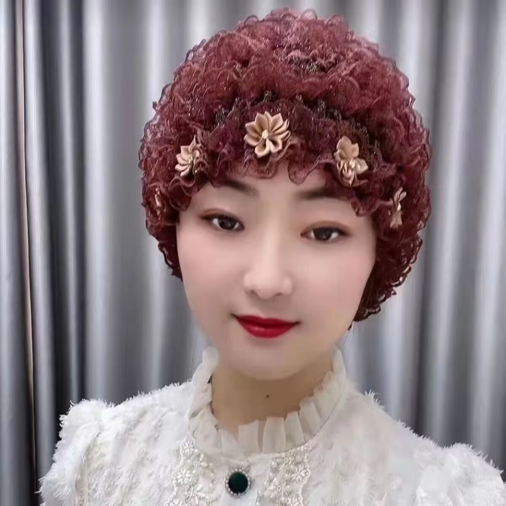 Chapéu de Renda Feminino Capa de Peruca Capa de Cabelo Capa de Cabelo em Oferta na Shopee