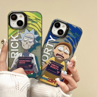 Kl store Rick e Morty Adequado Para Amantes para capa iPhone 11 Pro Max Apple12 13 14 15 Plus X XS Caixa capinha
