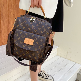 Novos modelos 2024 Lv Mochila feminina bolsa de ombro bolsa crossbody moda bolsa de compras de couro de luxo marca bolsa# 7521