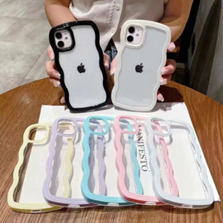 2 Em 1 Capa De Silicone Simples Flexível Transparente Para iPhone 11 12 13 14 15 Pro Max X XS XR 7 8 Plus