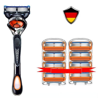 Lâminas De Barbear Recargas Substituições Para fusion 5