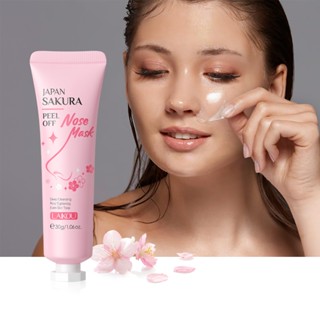 LAIKOU Sakura Descascando A Máscara Do Nariz Apertando Os Poros Limpeza Profunda Remoção De Cabeça Preta 30g
