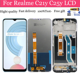 Original Para REALME LCD C21Y C25Y DISPLAY TOUCH SCREEN Montagem Substituição