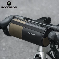 ROCKBROS Saco Frontal De Bicicleta Dobrável Cilíndrico