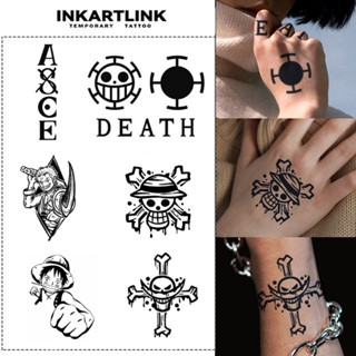 Adesivos Temporários De Tatuagem One Piece series , Mágica De Longa Duração À Prova D