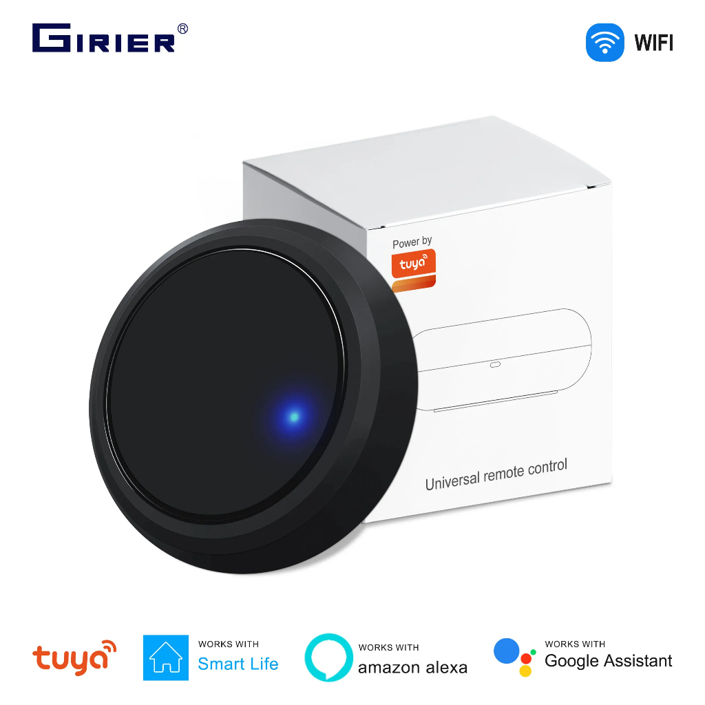 Tuya WiFi Smart IR Remote Control Hub , Controlador Remoto Infravermelho Universal Blaster Para TV AC Funciona Com Alexa Hey Google