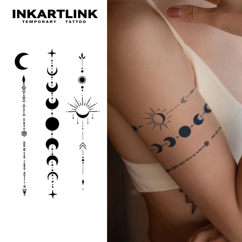 Novos Adesivos Temporários De Tatuagem Starlink , Mágica De Longa Duração À Prova D'água , Dura Até 15 Dias Falsa semi Permanente .