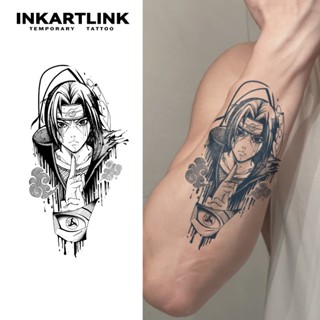 Uchiha Itachi Tatuagem Temporária Autocolantes , Mágica De Longa Duração À Prova D
