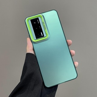 Xiaomi POCO F3 F4 F5 X5 Pro GT 5G Luxo Moda Gradiente Colorida Capa A Laser À Prova De Choque Traseira Em Acrílico Proteção Da Câmera