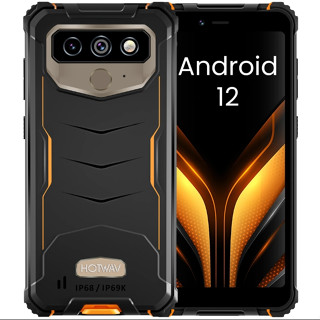 HOTWAV T5 Pro 4G Tela Robusta Android MTK6761 6.0 " 4GB 32GB 7500mAh Bateria Maciça Câmera 13MP