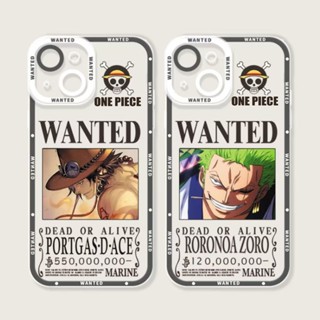 Luffy Anime O-ONE PIECE Caixa De Telefone Transparente Para Xiaomi Redmi 13C 12 10C 12C 10 4G Nota 8 9 10 Pro Max 11 12 Plus 9S 10S 11S 12S Capa De Silicone