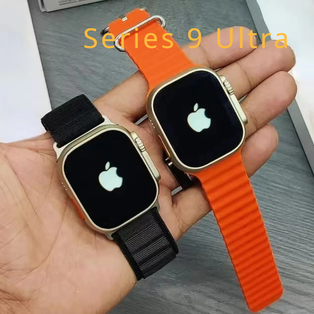 Apple Watch série 9 Ultra Relógio Smartwatch 2.0 , 1 : 1 Apple 2,08 polegadas 120HZ Voz AI Masculino e Feminino Smart Sports SOS Bluetooth frequência