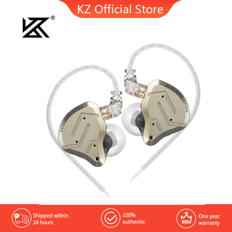KZ ZSN PRO 2 Fones De Ouvido Intra-Auriculares De Ferro Dinâmico De Alta Fidelidade quad Núcleo Fio Controlado Qualidade Sonora HIFI Com Cancelamento De Ruído De Graves Pesados em Oferta na Shopee