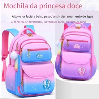 Mochila Infantil Gradiente Escolar Ultra Leve À Prova D