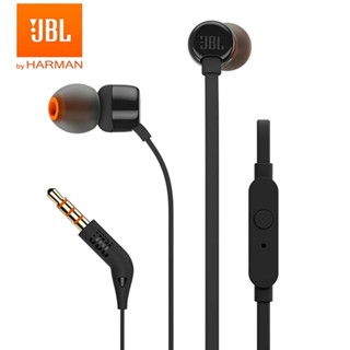 Fone De Ouvido Jbl T110 3.5mm Com Fio / Música Estéreo / Controle