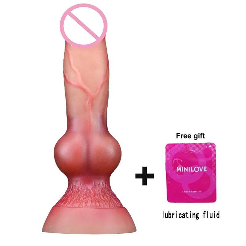 Animal Fox Dog Huge Dildos Anal Plug Dildo Realista Com Ventosa Brinquedos Sexuais Para Mulheres Homens Plugue De Pênis Butt Erotic Dick Shop em Oferta na Shopee