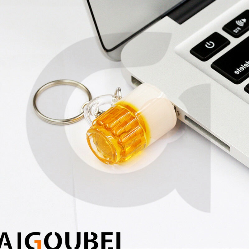 Unidade Flash De Cerveja Personalizada Polegar De Alta Velocidade Mini Drive Seguro E Estável USB 2.0 1GB 2GB 4GB 8GB 16GB 32GB 64GB 128GB 2TB