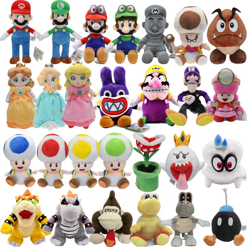 Boneco Mario Luigi e Yoshi: Onde Comprar | BuscaProdutos