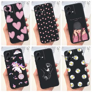 Para Moto G54 G84 Capa XT-2343-1 XT2347 Macia De Silicone Telefone Motorola G84 5G