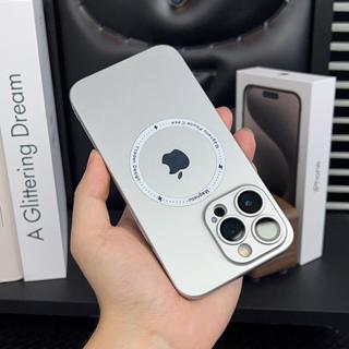 Capa Magsafe Magnético de alta qualidade, Adequado para iPhone 11 12 13 14 15 pro max com proteção de lente, resistente a choques, à prova de poeira, à prova de suor
