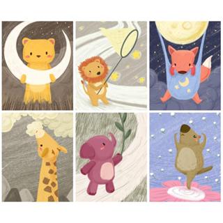 RUOPOTY 20 × 20cm Tinta Por Números Desenho De Quadros Animais De Estimação De Pintura Personalizados Com Moldura Presente em Oferta na Shopee